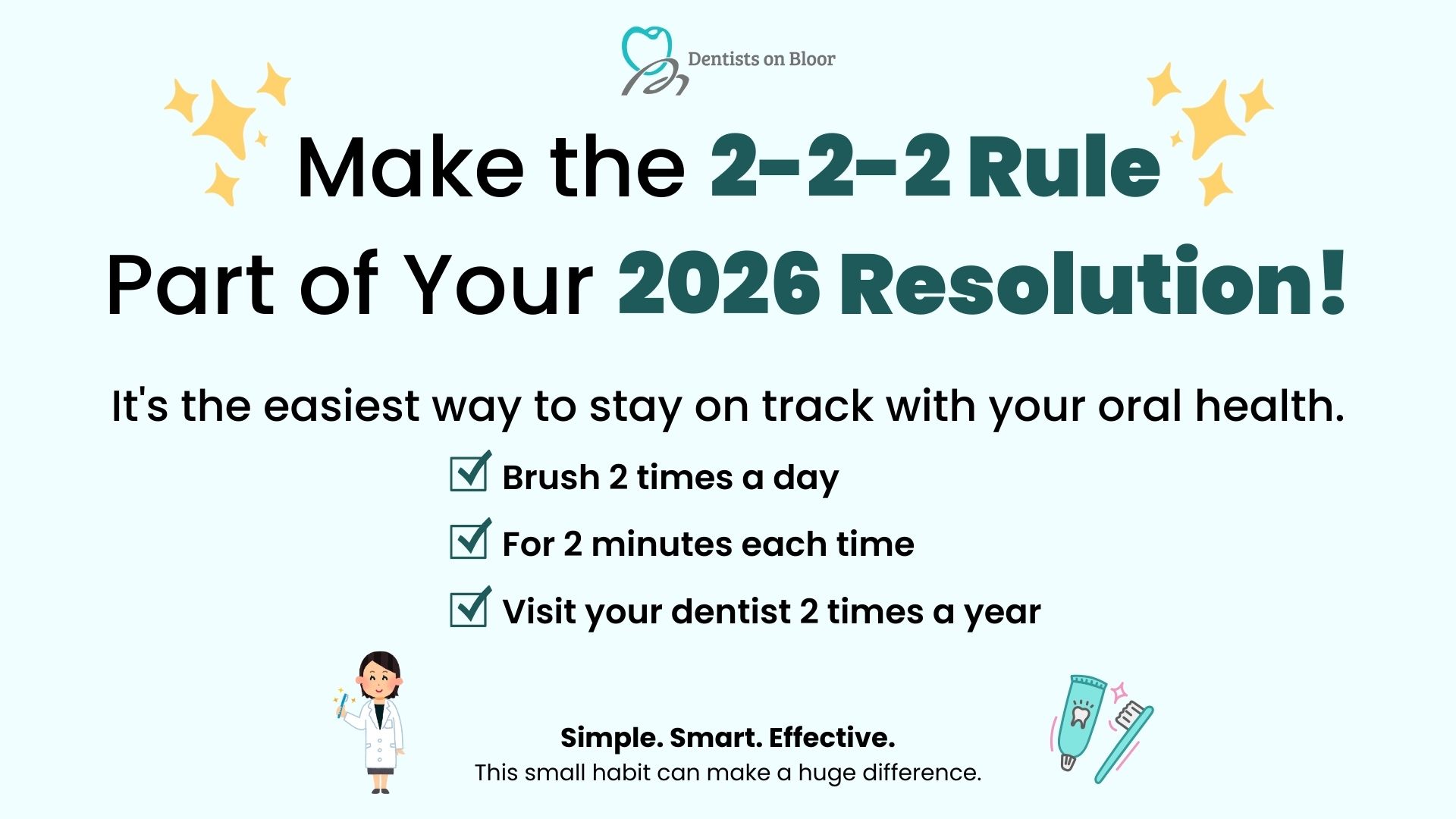 The 2-2-2 Rule for Oral Health in Toronto